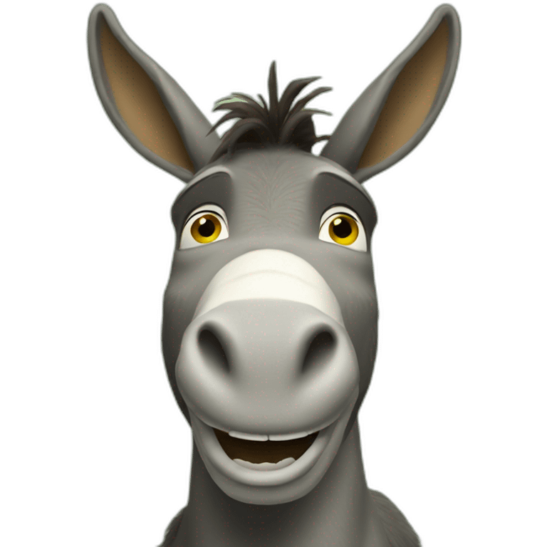 donkey shrek  emoji