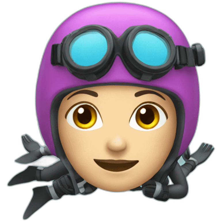 woman underwater scubadiver emoji