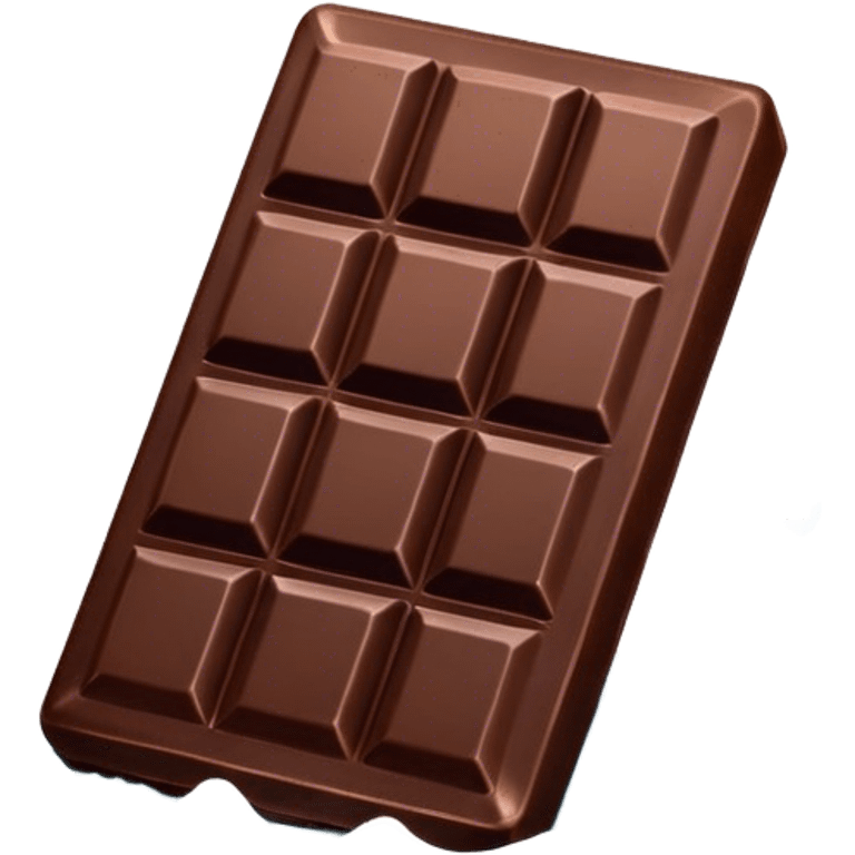 dark chocolate with sea salt emoji