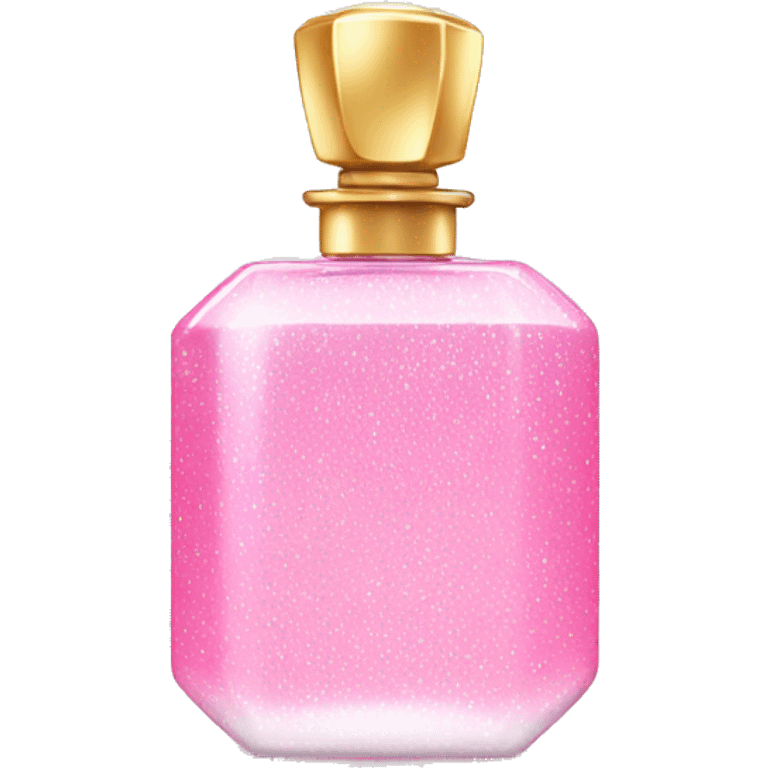 pink and white sparkly perfume  emoji