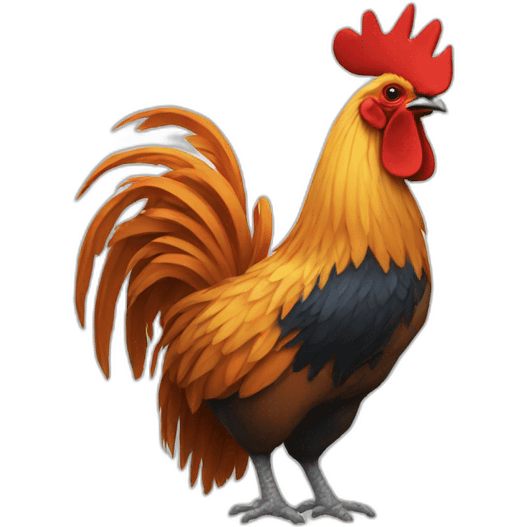 rooster rugby symbol emoji