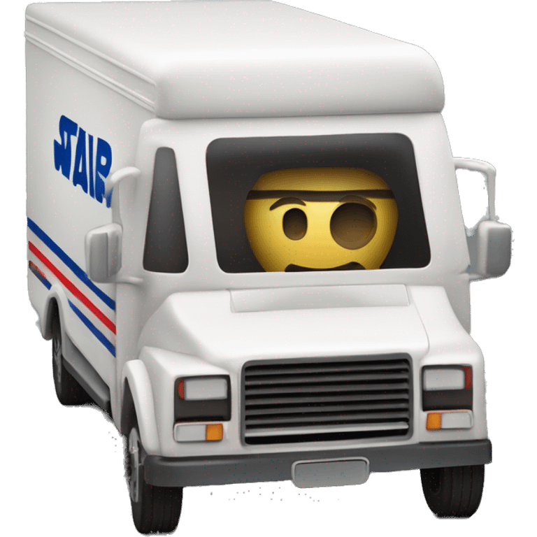 1971 very very long 40 foot long mail delivery truck shaped like Star Wars Queen Amadala shaped truck emoji