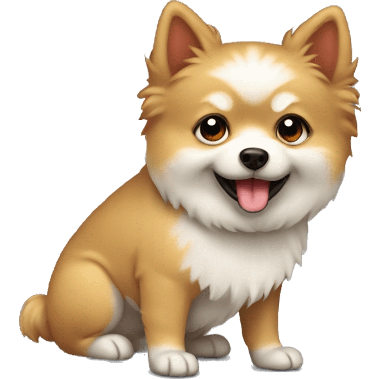 Little spitz emoji