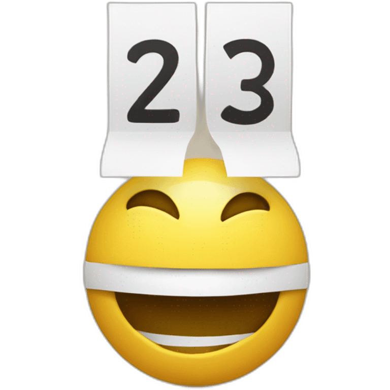 3d kalender  emoji