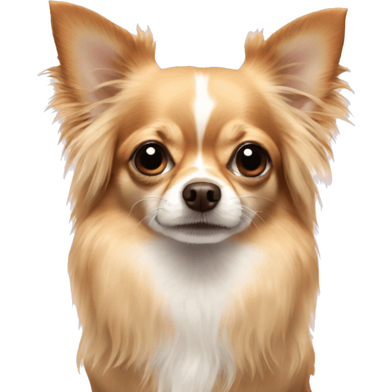 Long hair chihuahua  emoji