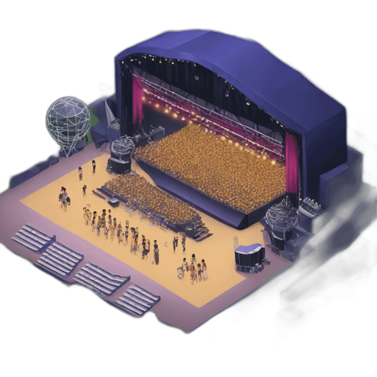 kpop concert stage emoji