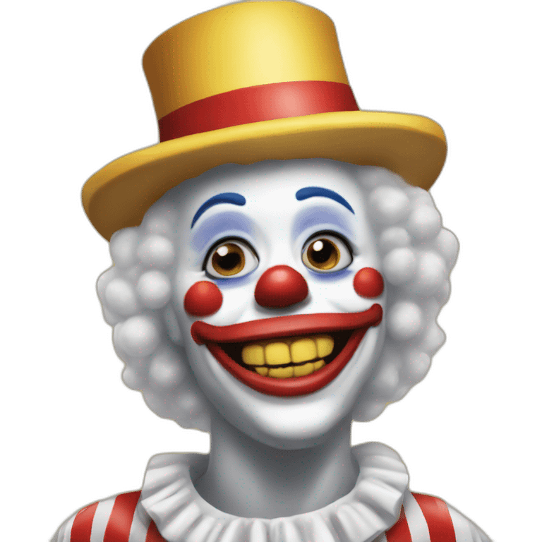 Food stamp clown emoji