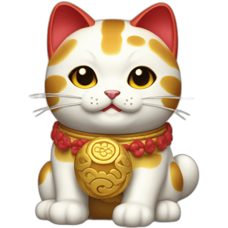 maneki neko kawai emoji