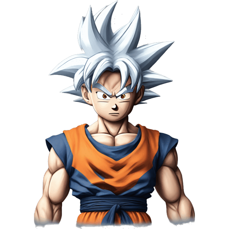 True ultra instinct goku emoji