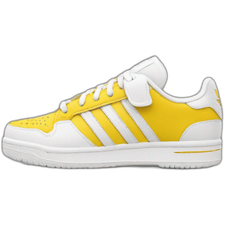 Forum low adidas shoe emoji