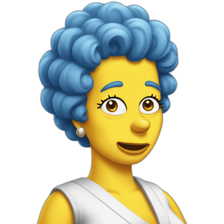 Marge Simpson emoji