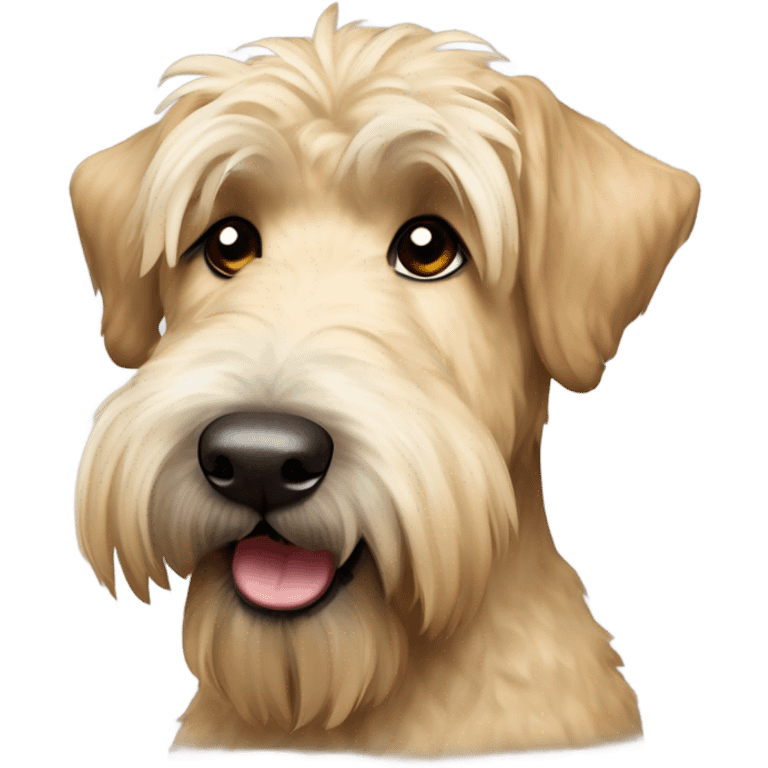 Soft coated wheaten terrier  emoji