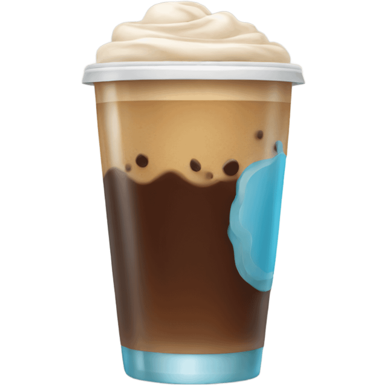 Ice coffee  emoji