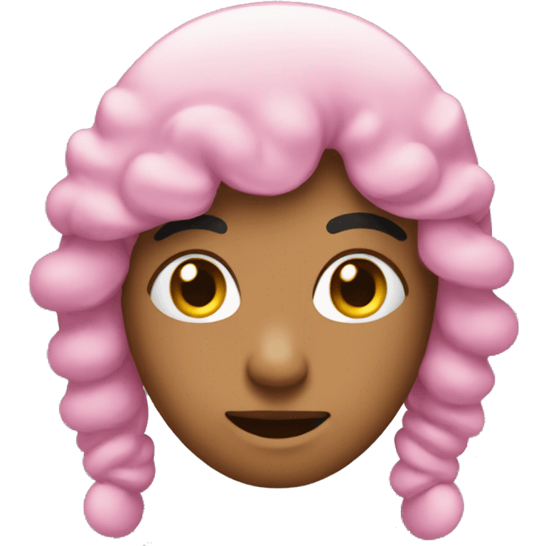 Pink cristhmas emoji