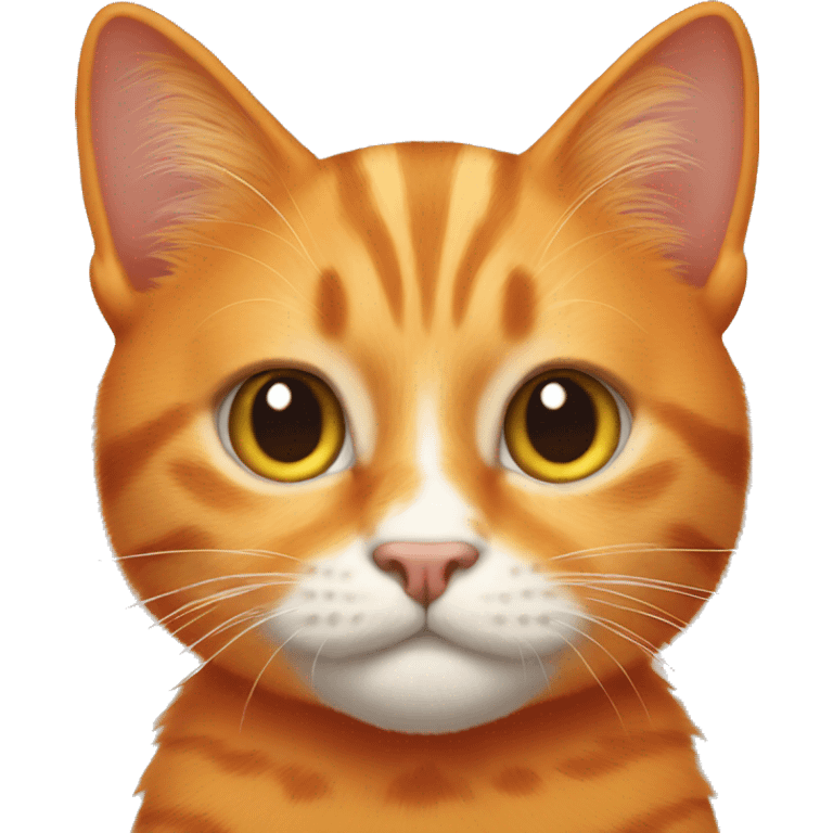 Orange cat  emoji