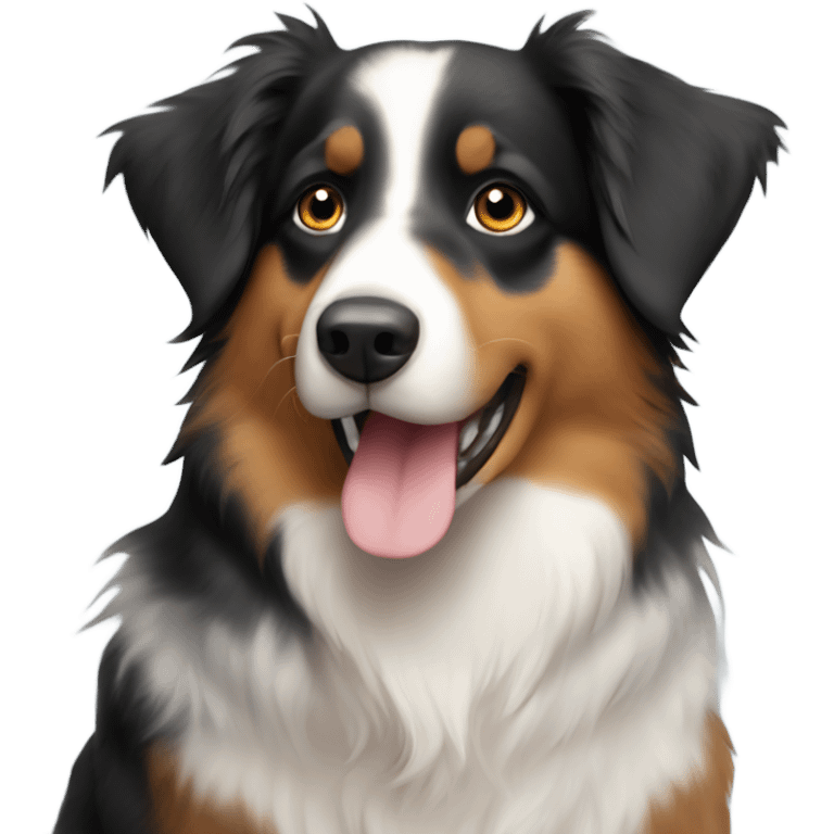 Australian Shepard love  emoji