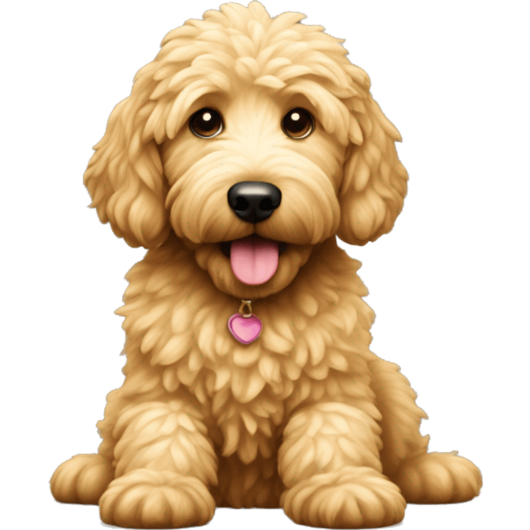 Golden doodle emoji