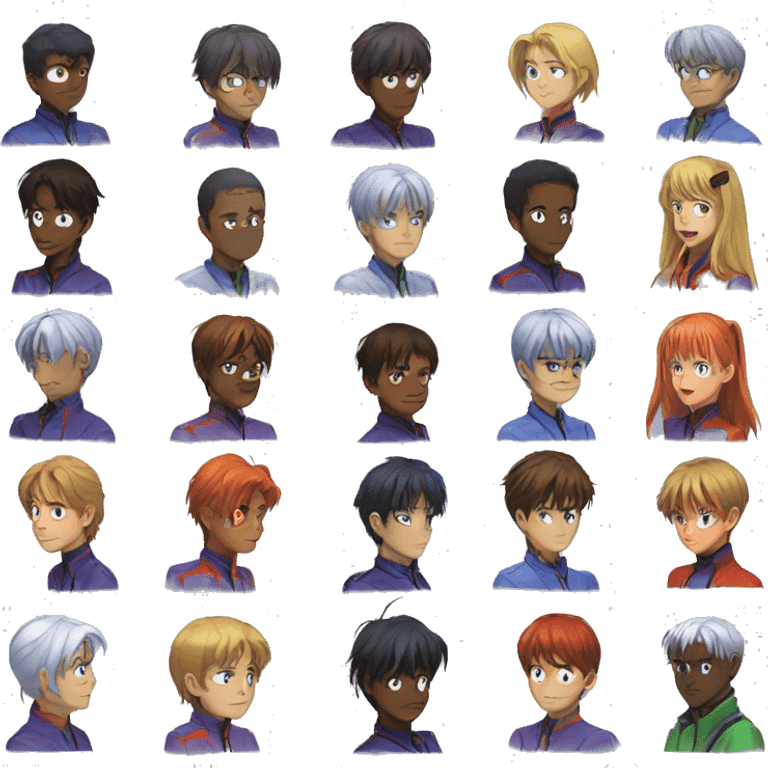 Neon Genesis Evangelion emoji