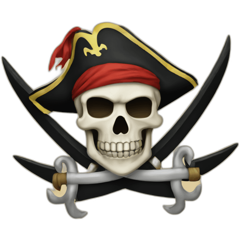 Pirates flag emoji