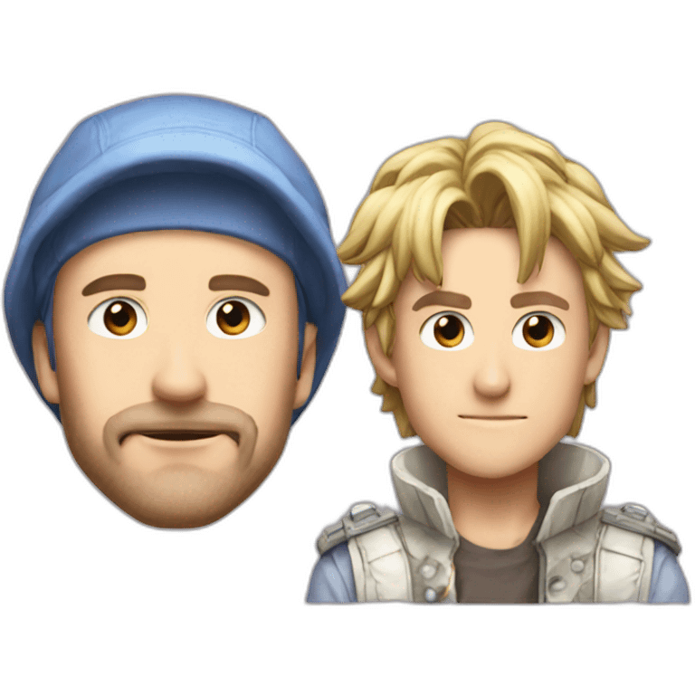 Johnny Joestar and tusk emoji