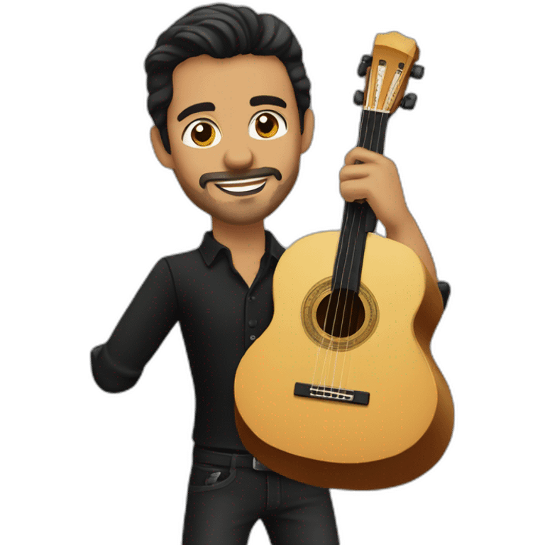 flamenco male singer emoji