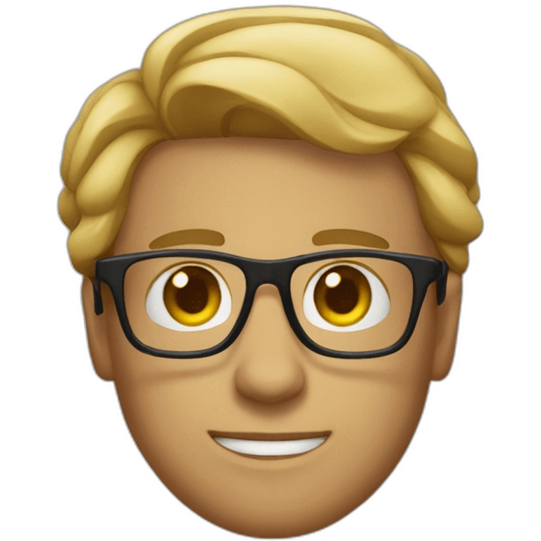 lowery david with glasses emoji