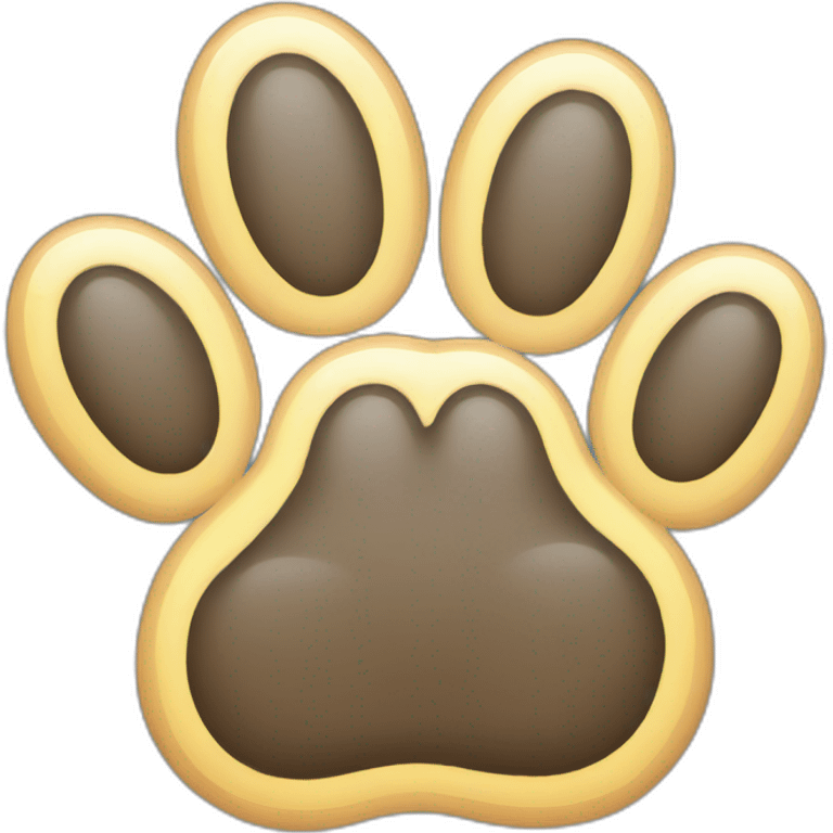 dog paw light emoji