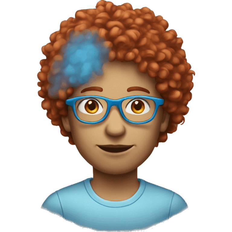 :person-with-red-curly-hair-pale and blue glasses emoji