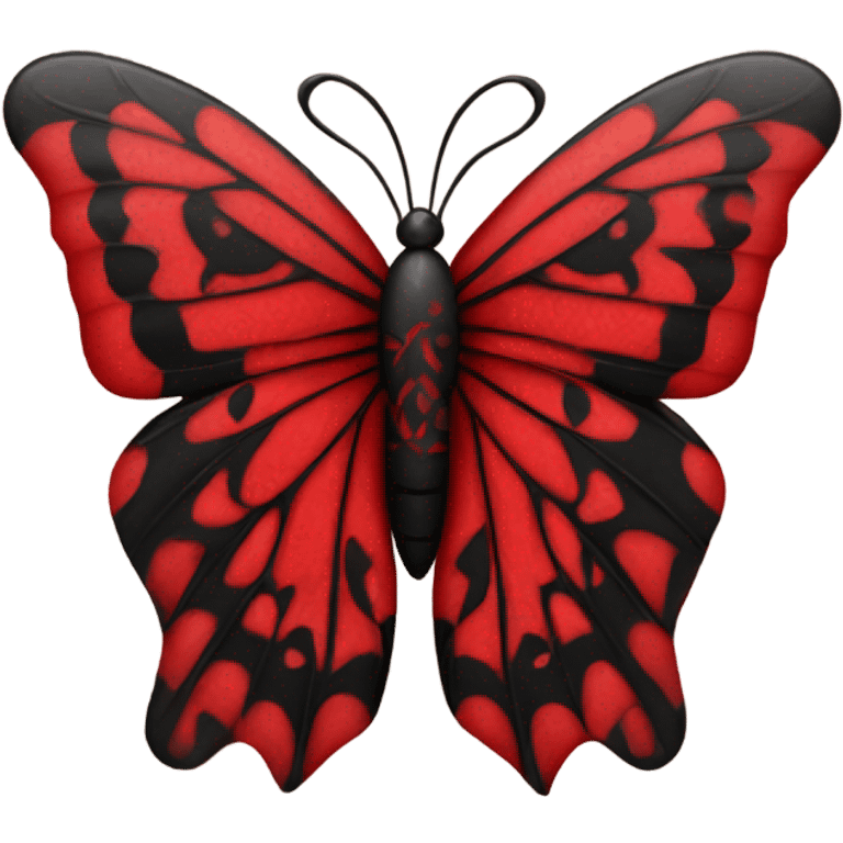 Red butterfly  emoji