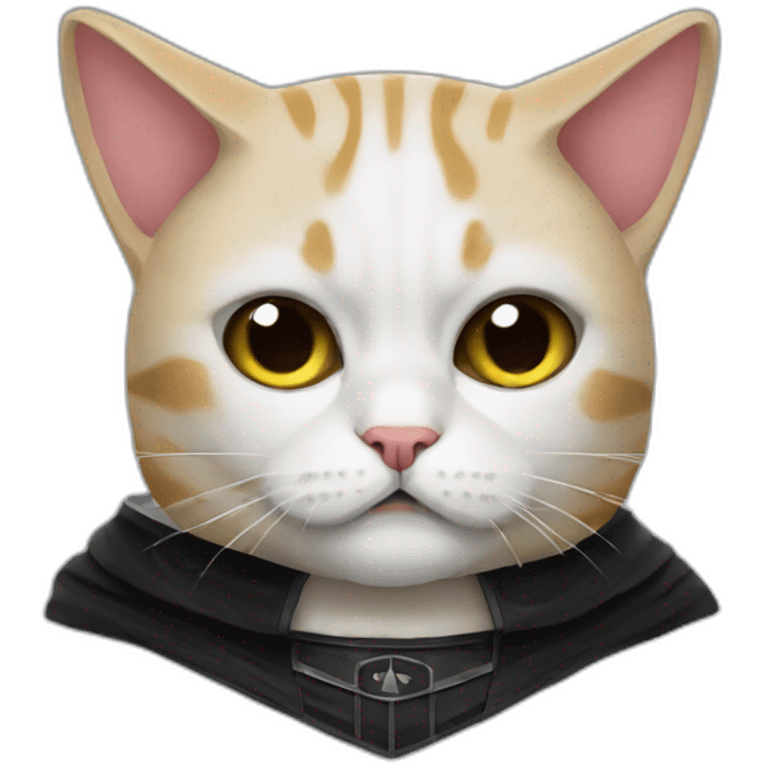 Darth cat emoji