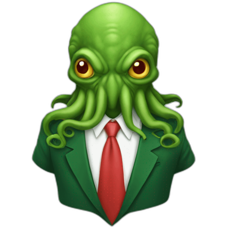 Trump as cthulhu emoji