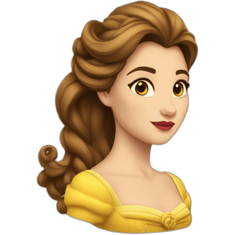 Belle et la bête  emoji