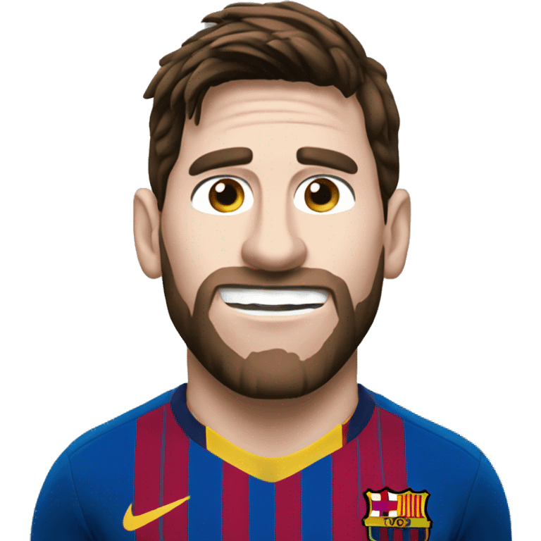 Messi scored goal emoji