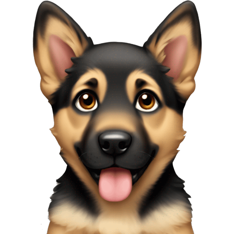 german sheppard puppy emoji