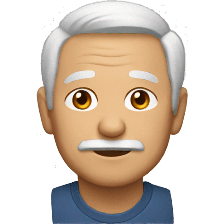 Señor de 63 años de edad emoji