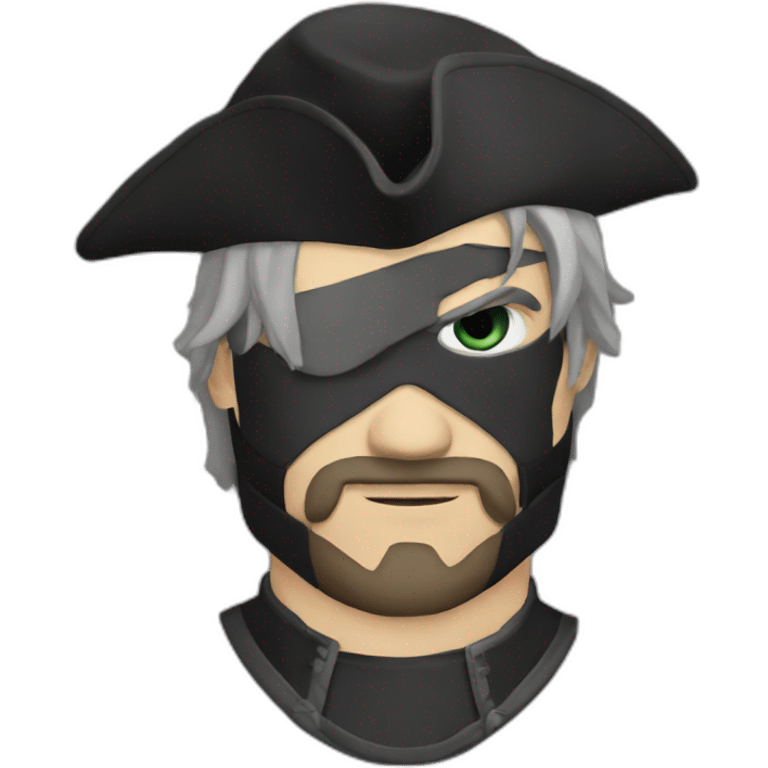 chevalier noir  emoji