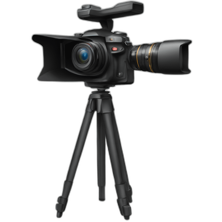 camera on a tripod emoji