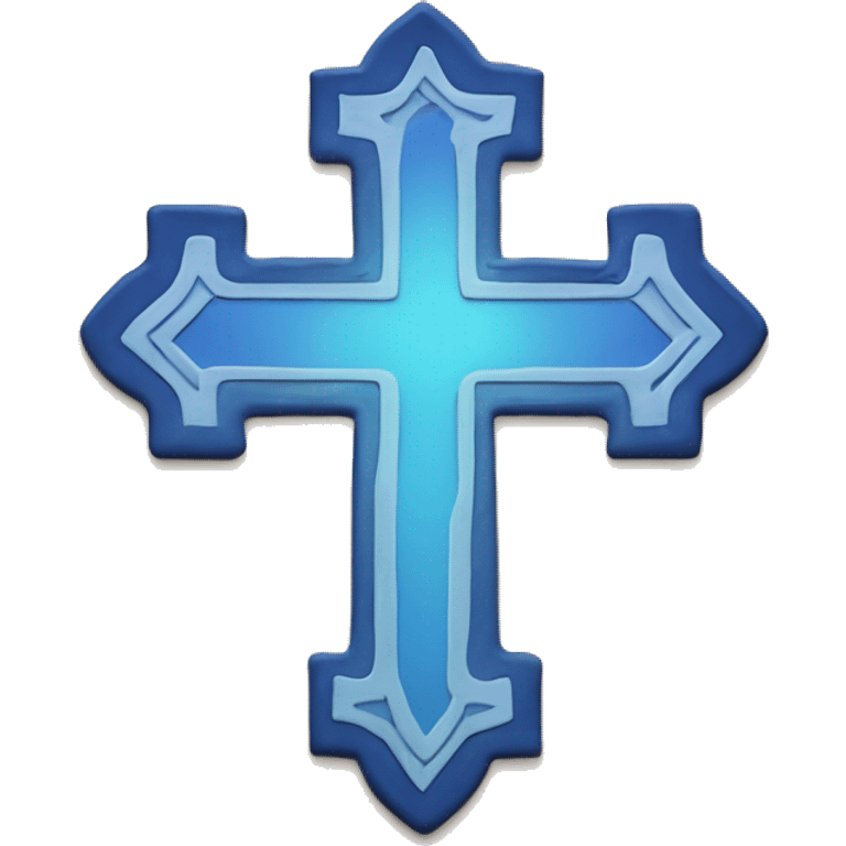 religious cross but it's the venmo cashapp or zelle app logo emoji