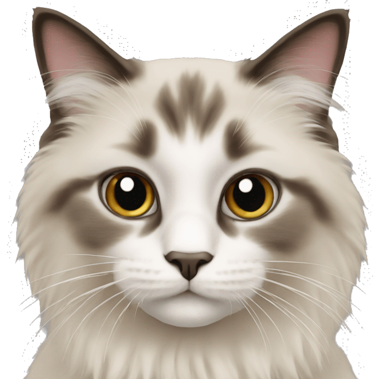 Ragdoll cat emoji