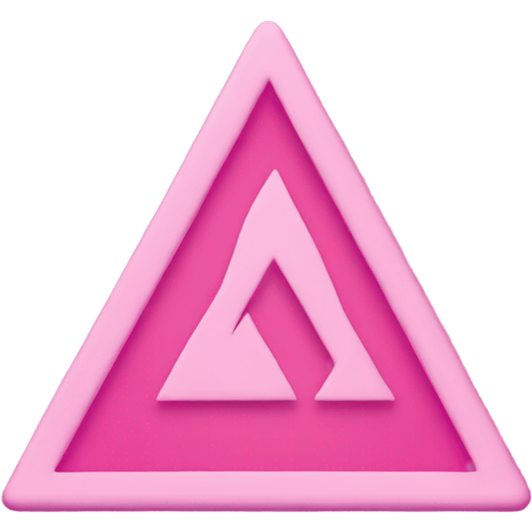 Pink Delta  emoji