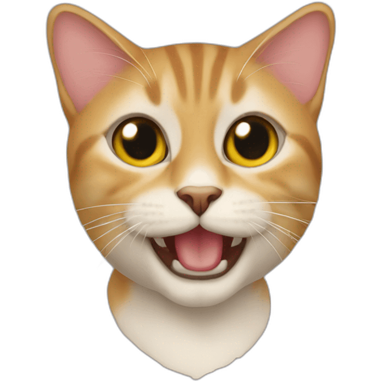 Kedi sarman emoji