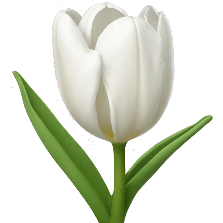 White Tulips emoji