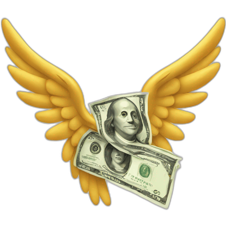 money with wings emoji