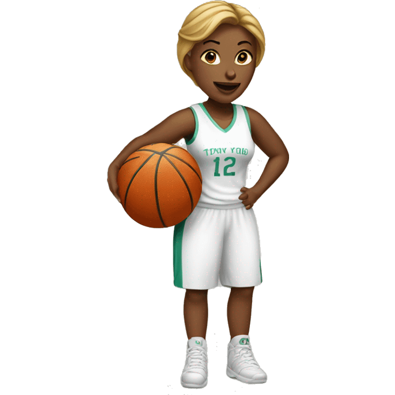 lady playing basketball  emoji