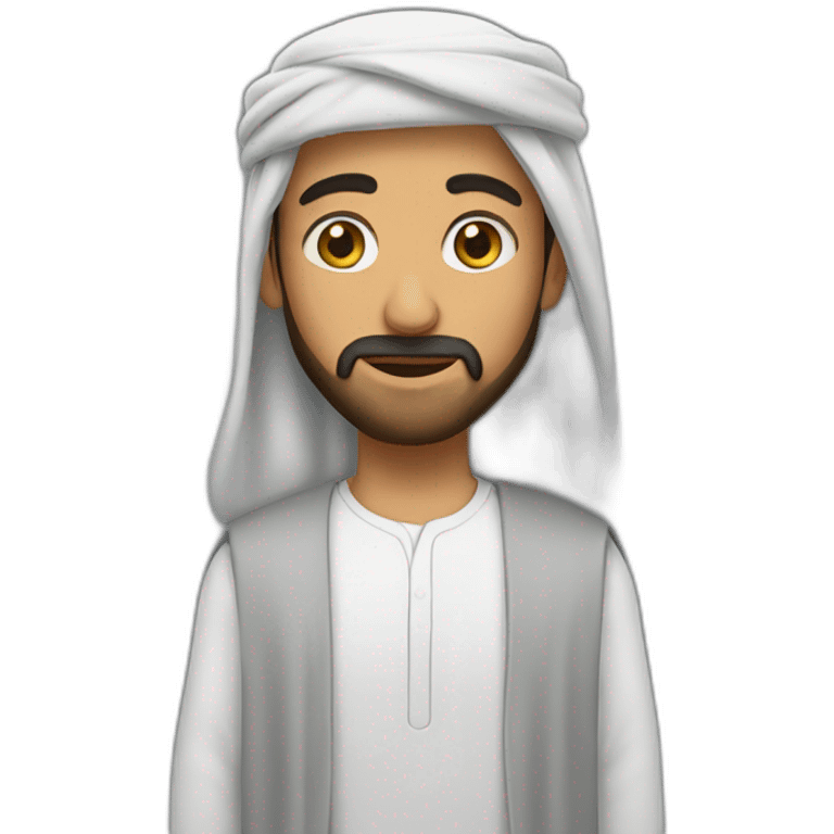 Un arabe emoji