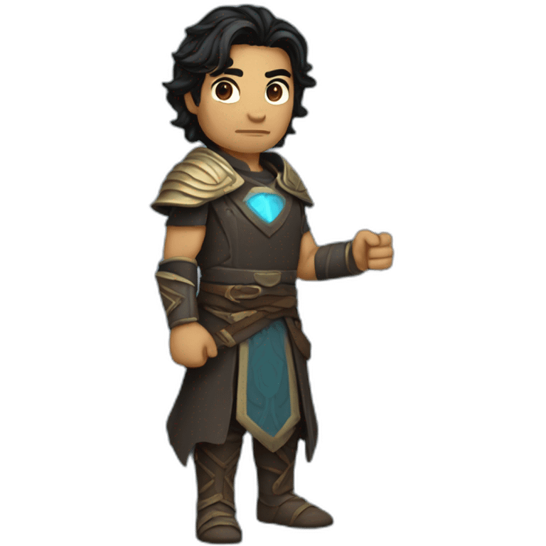 Kaladin with a light spear emoji