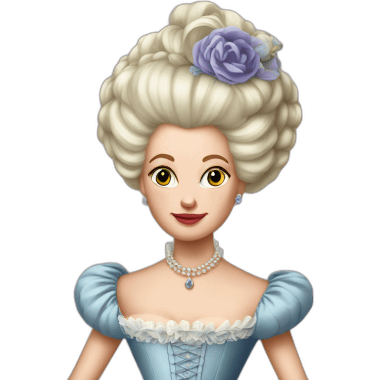 Marie Antoinette emoji