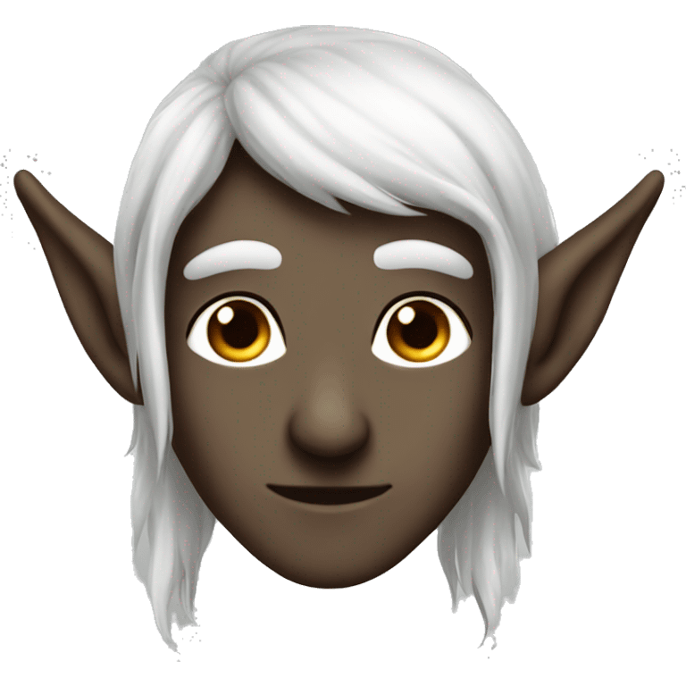 dark hair male elf fantasy emoji