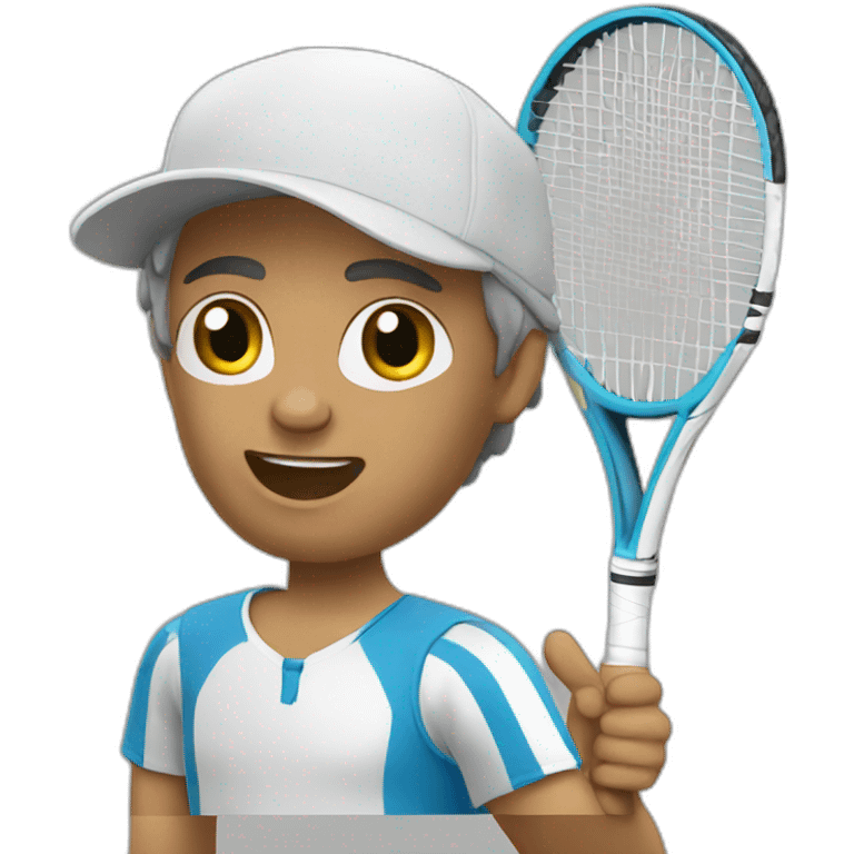 Tenis playa emoji