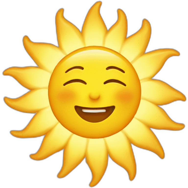 Sun emoji